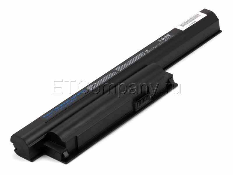 Аккумулятор для Sony VAIO VPC-CA, CB серии, черный 