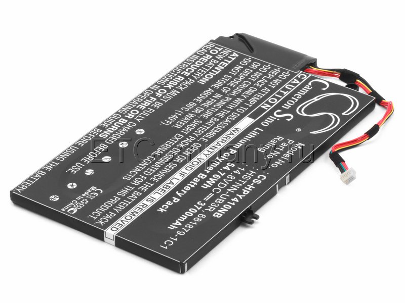 Аккумулятор для HP ENVY4 (Sleekbook, TouchSmart, Ultrabook) серии, черный 