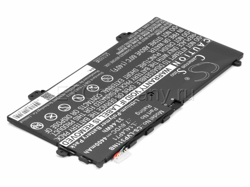 Аккумулятор для Lenovo IdeaPad Yoga 3 Pro 11, Yoga 700-11, черный