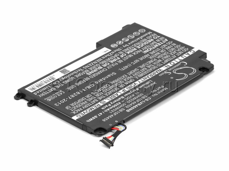 Аккумулятор для Lenovo ThinkPad Yoga 460, чёрный