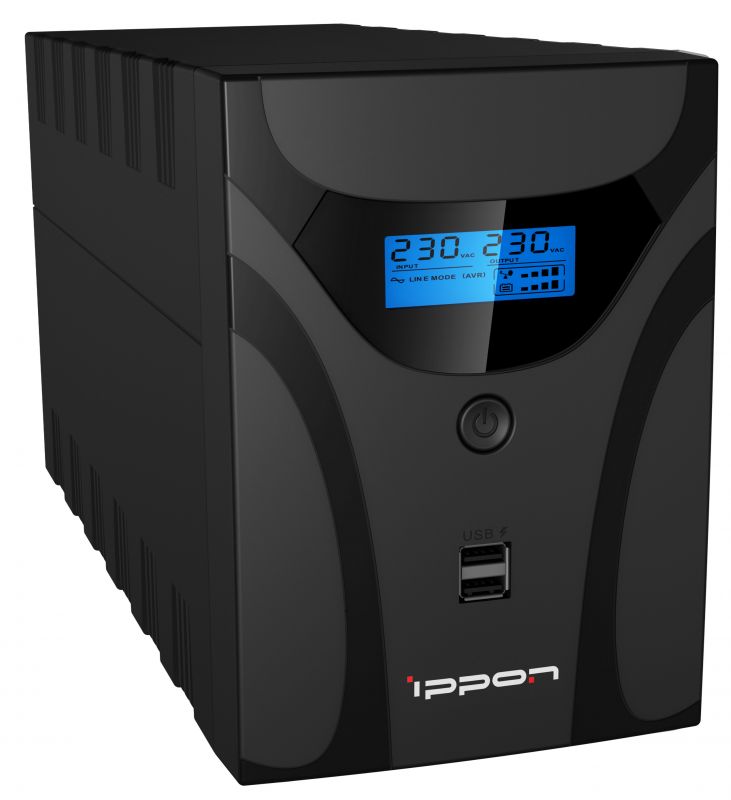ИБП Ippon Smart Power Pro II 1600 960Вт 1600ВА черный