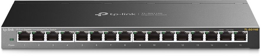 Коммутатор TP-Link TL-SG116E 16G неуправляемый