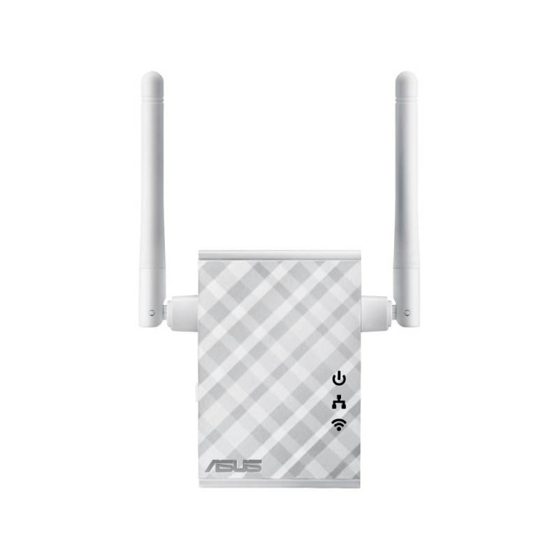 Повторитель беспроводного сигнала Asus RP-N12 N300 Wi-Fi белый