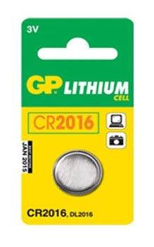 Батарея GP Lithium CR2016 (5шт)