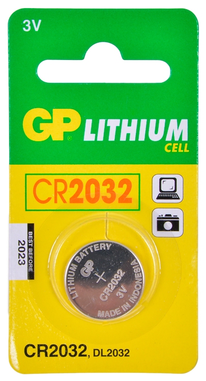 Батарея GP Lithium CR2032 (1шт)