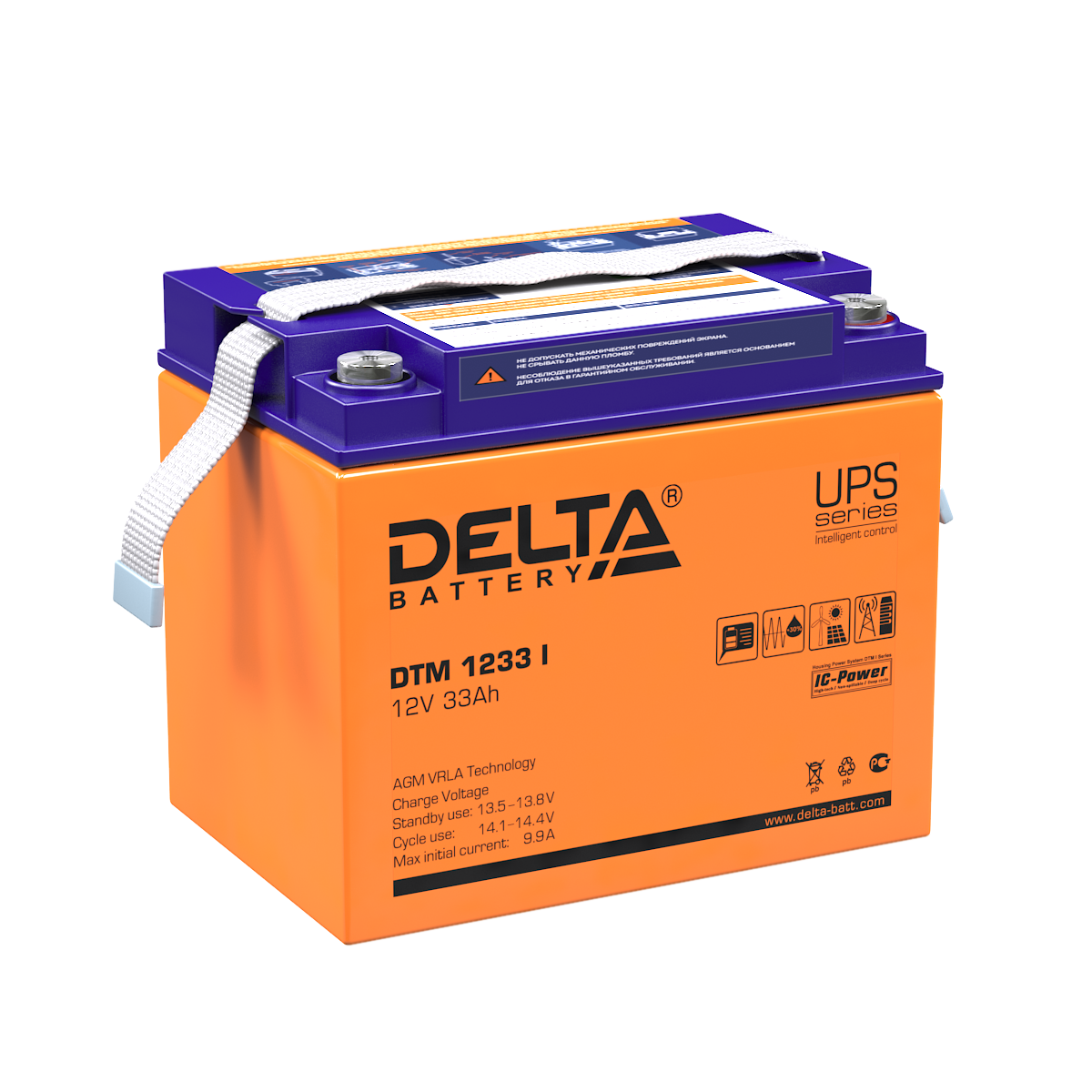 Аккумулятор DELTA DTM 1233 I