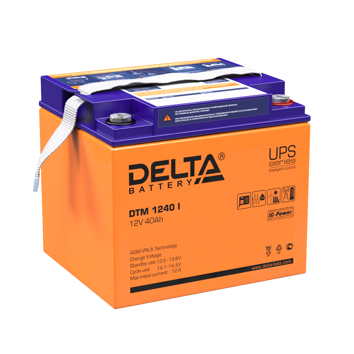 Аккумулятор DELTA DTM 1240 I
