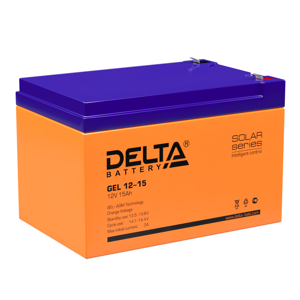 Аккумулятор DELTA GEL 12-15