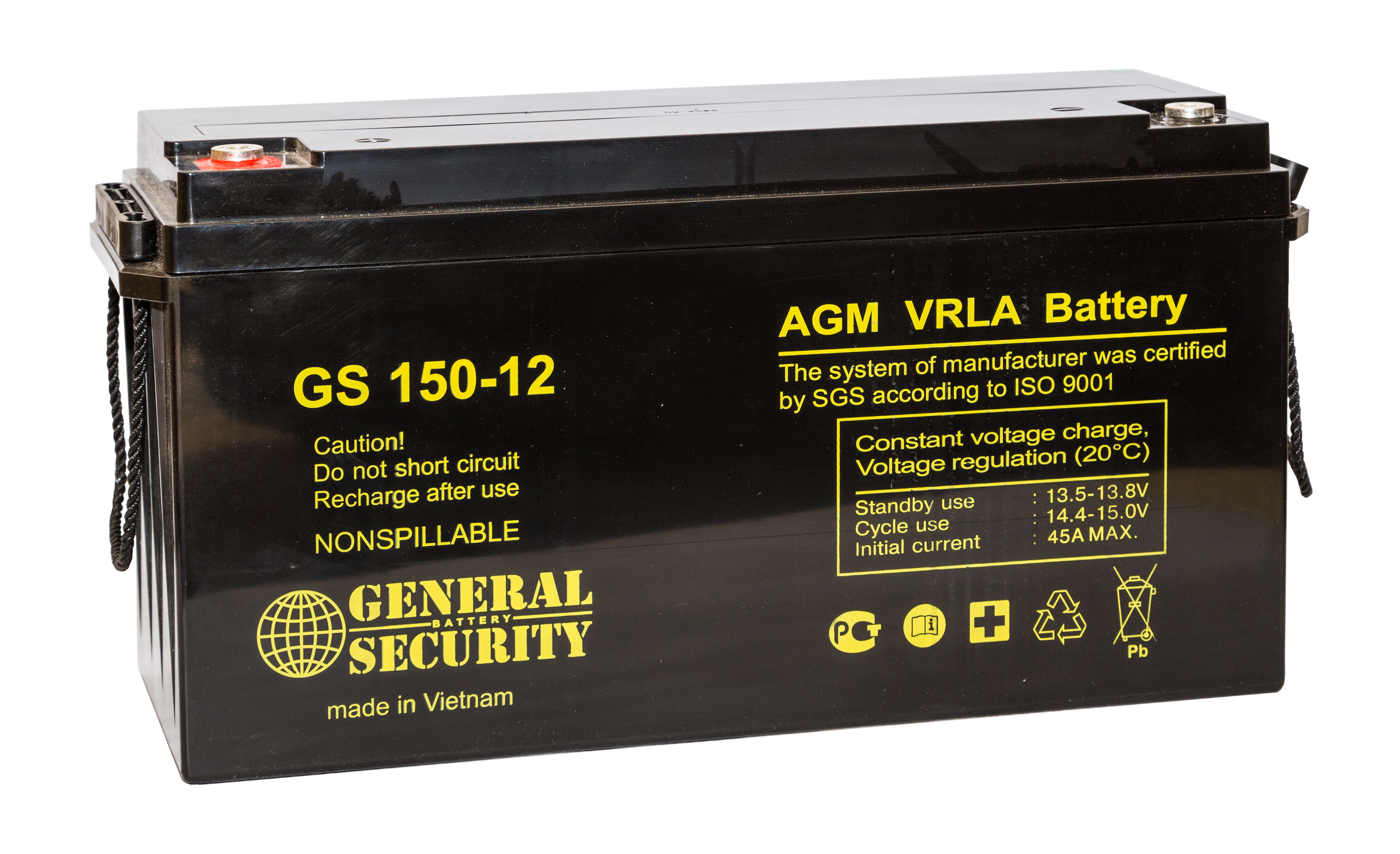 Аккумулятор General Security GS 150-12