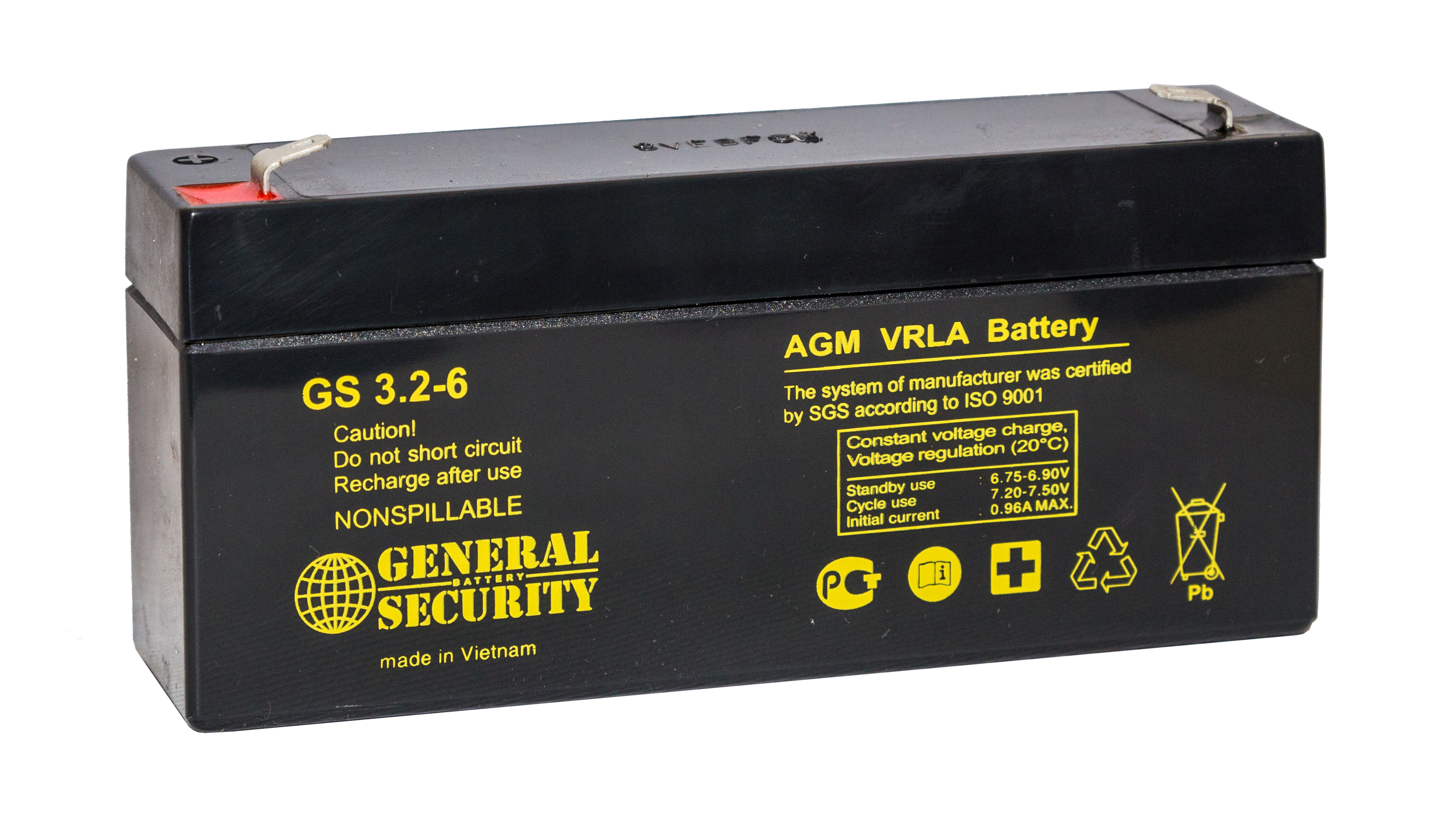 Аккумулятор General Security GS 3,2-6