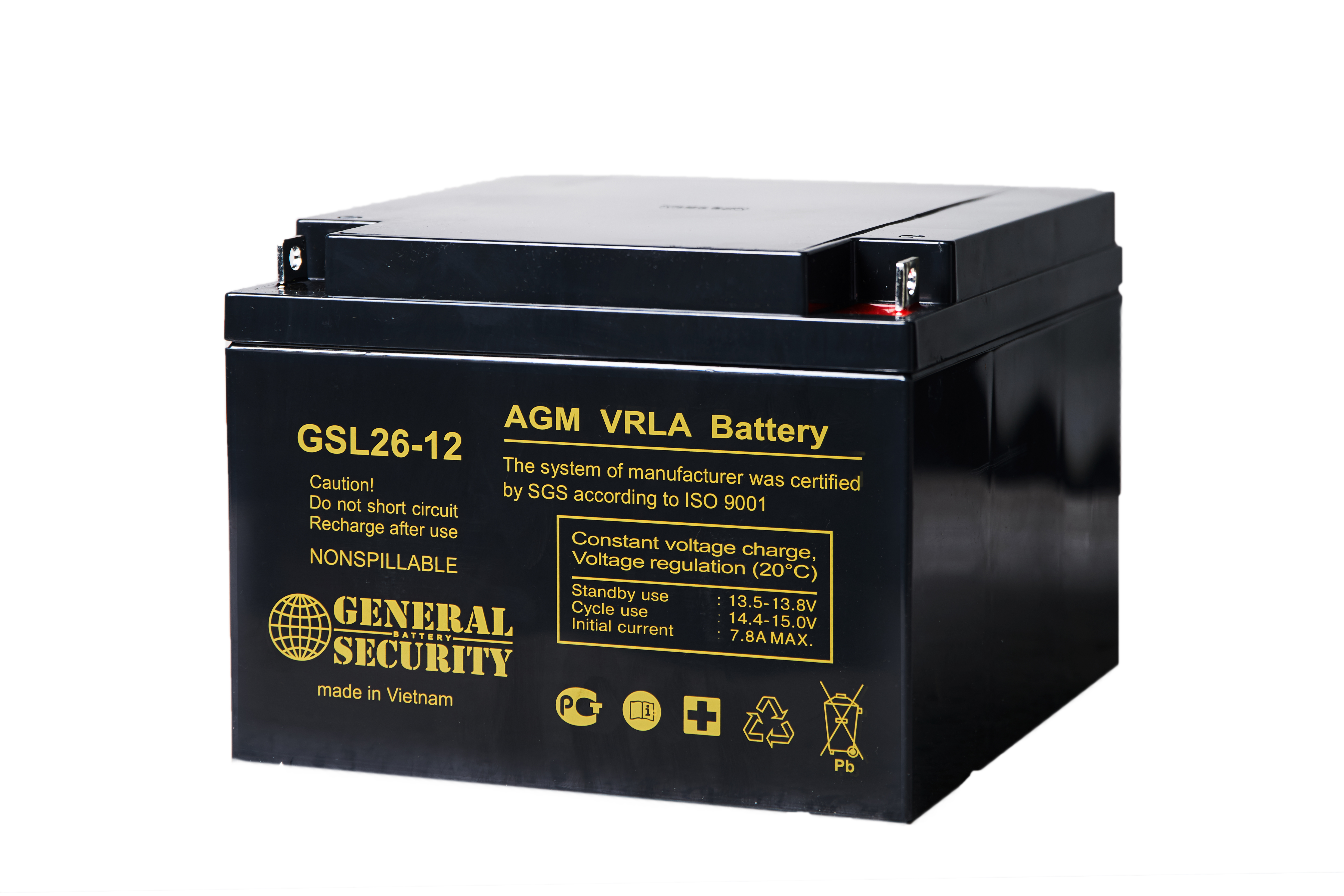 Аккумулятор General Security GSL26-12