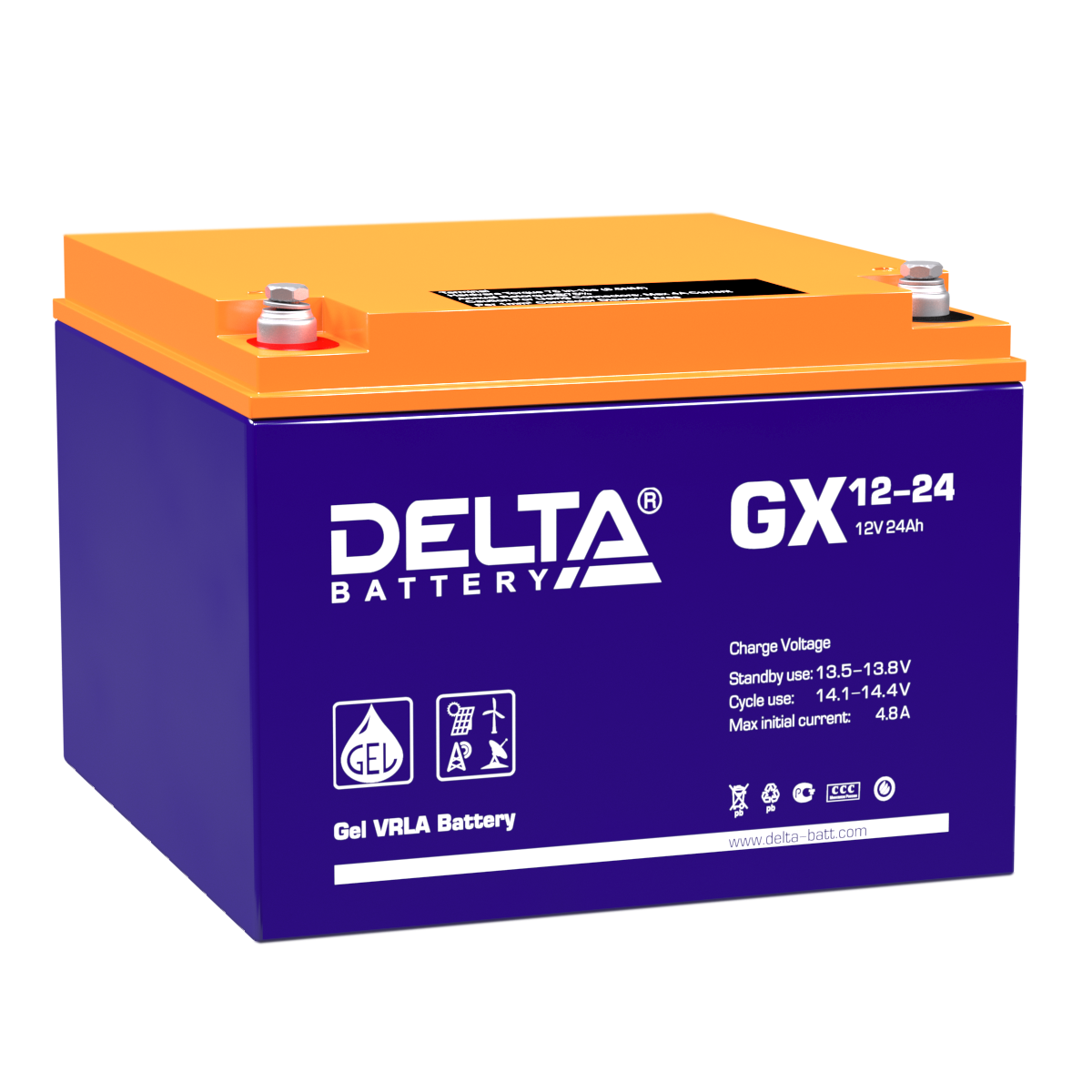 Аккумулятор DELTA GX 12-24
