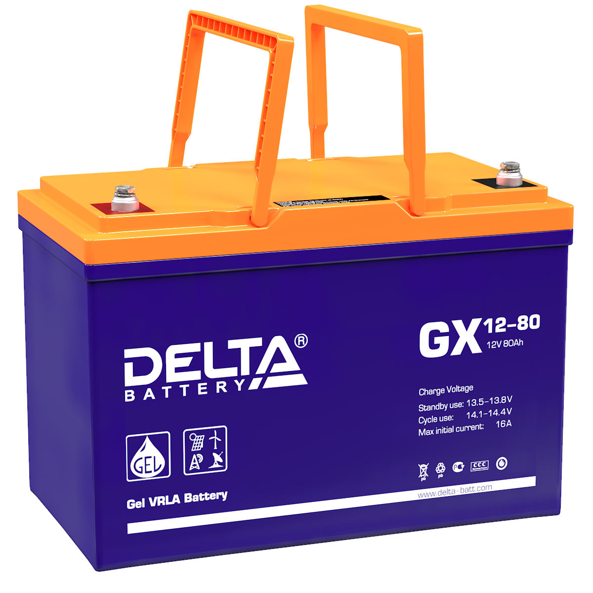 Аккумулятор DELTA GX 12-90