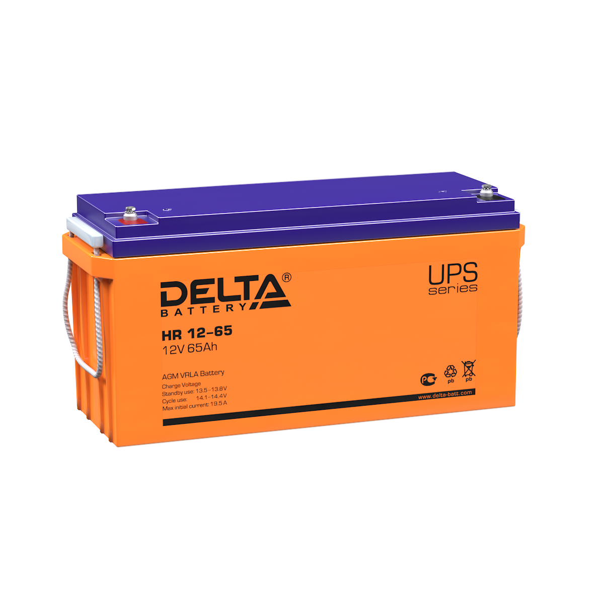 Аккумулятор DELTA HR 12-65