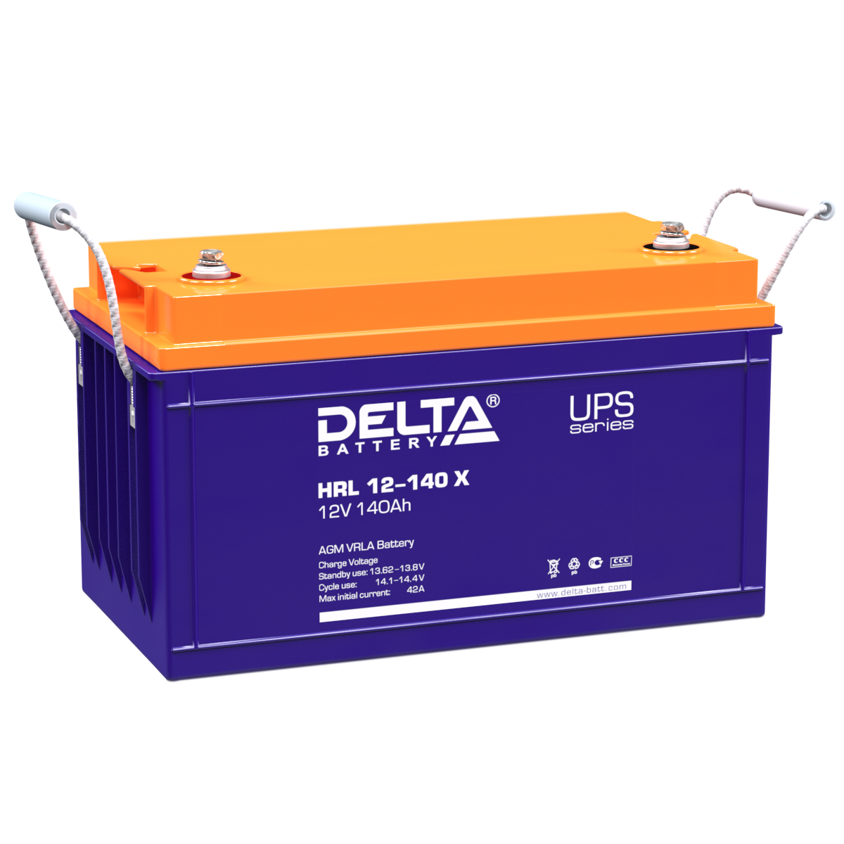 Аккумулятор DELTA HRL 12-140 X